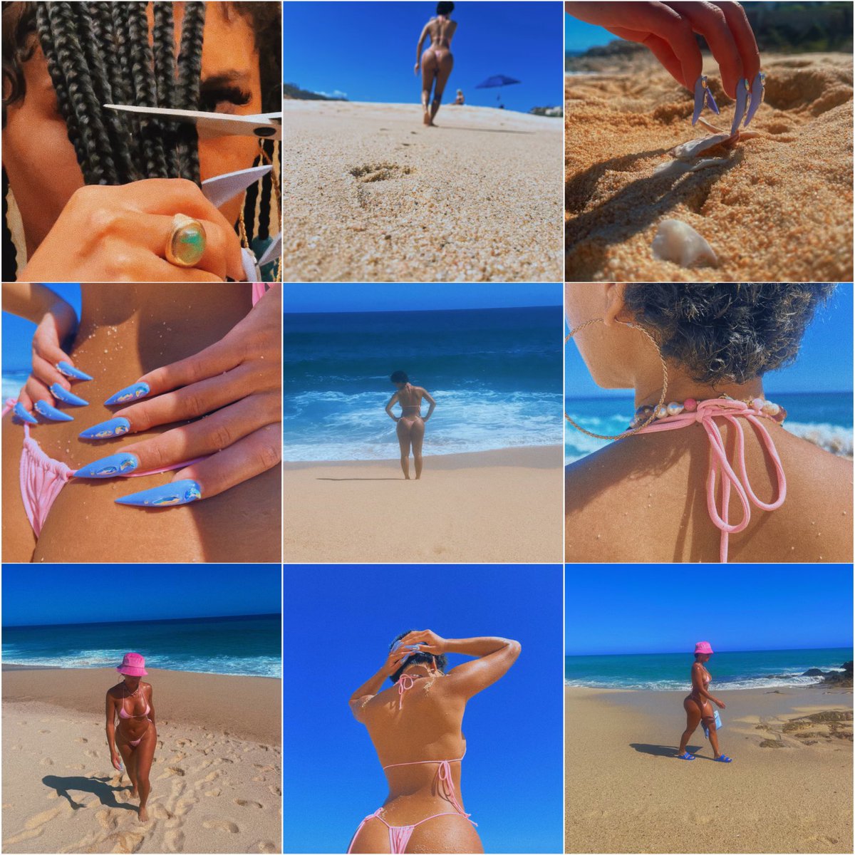 Saweetie's tweet photo. 🏝🍑✌🏽✨ https://t.co/FHiQGRHUw6