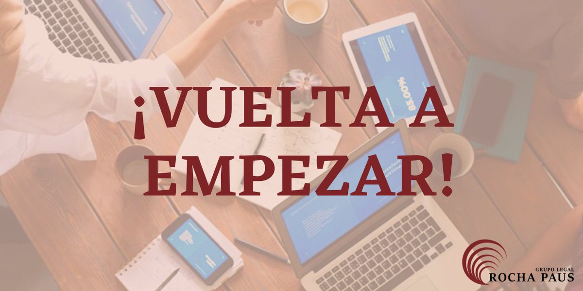 RochaPaus's tweet photo. ¡NUEVO POST! En Rocha Paus Grupo Legal ya estamos inmersos de lleno en el día a día fulgurante del despacho: reuniones de puesta en marcha, nuevos clientes y proyectos... ¡Y por supuesto volvemos a nuestro post semanal!

💻https://t.co/Weffsa7ZIm

#Abogados #Barcelona https://t.co/GR5Xr6t08i