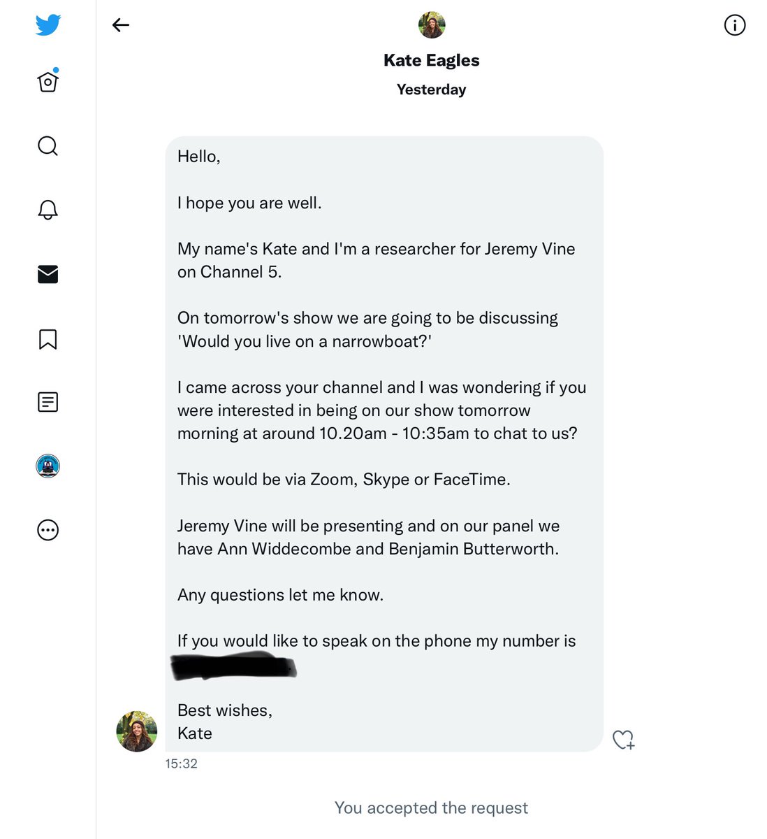 Would have done it but I can’t stand Jeremy Vine 🧐