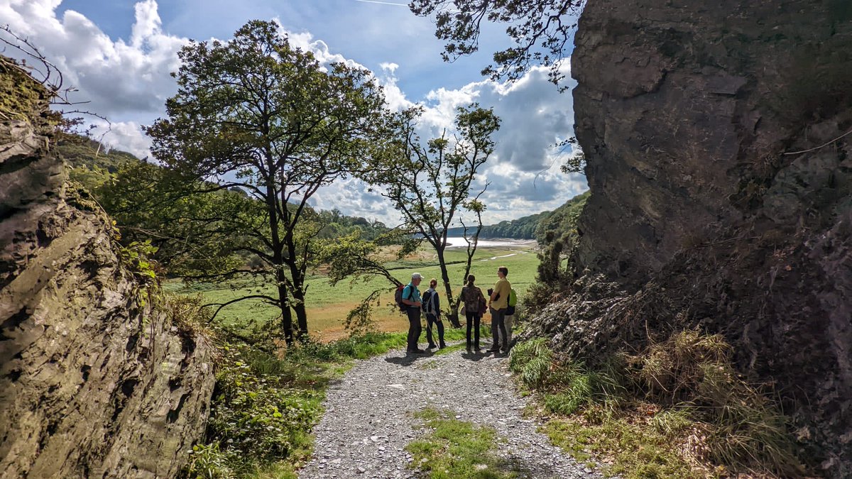 PLANED_Cymru's tweet photo. Another fascinating #free walking tour delivered by #PLANED yesterday.
Many thanks to Alun Ifans & those who participated in the 7 mile walk around #LlysYFran organised by Stuart, Sophie and Hedd as part of our #FindingOurPlace project.
#EmpoweringCommunities #Pembs #WellBeing https://t.co/YGFxZ8A88o