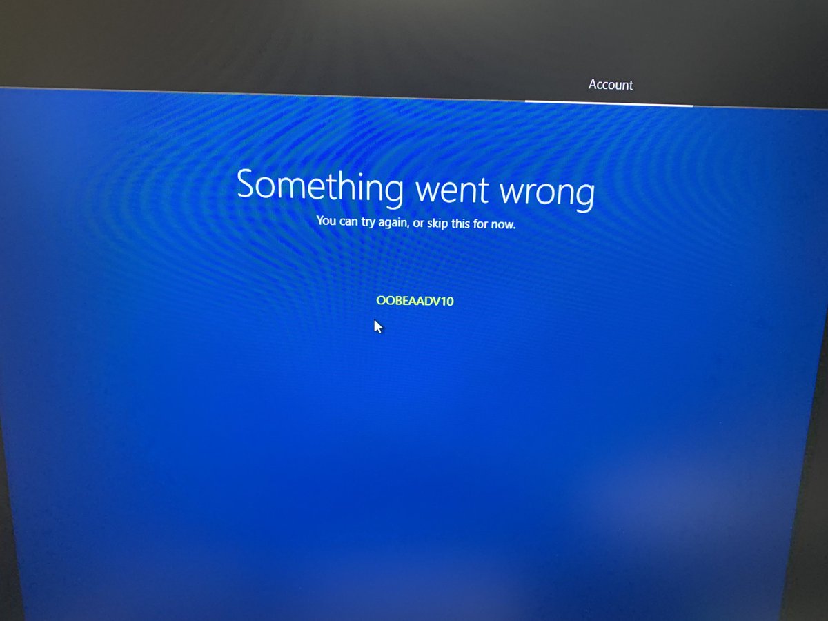 aceface227's tweet photo. Getting sick of Autopilot not working #intune https://t.co/HkpSZJ0OTS