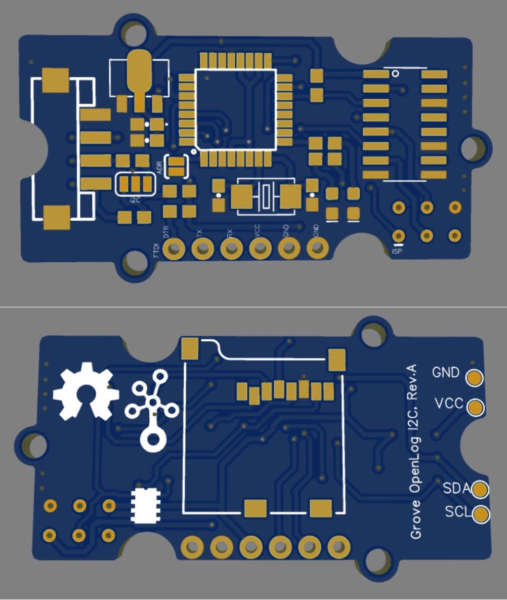 seeedstudio's tweet image. 🔥📢One more New #Grovemodule comes out, which designed by @arduinopraxis, Grove #OpenLog is an opensource #datalogger for sensor data collection, it works with an I2C interface. The collected data is stored on a microSD card.  👋Come &amp;amp; Join us NOW: lnkd.in/gDwW5N5v