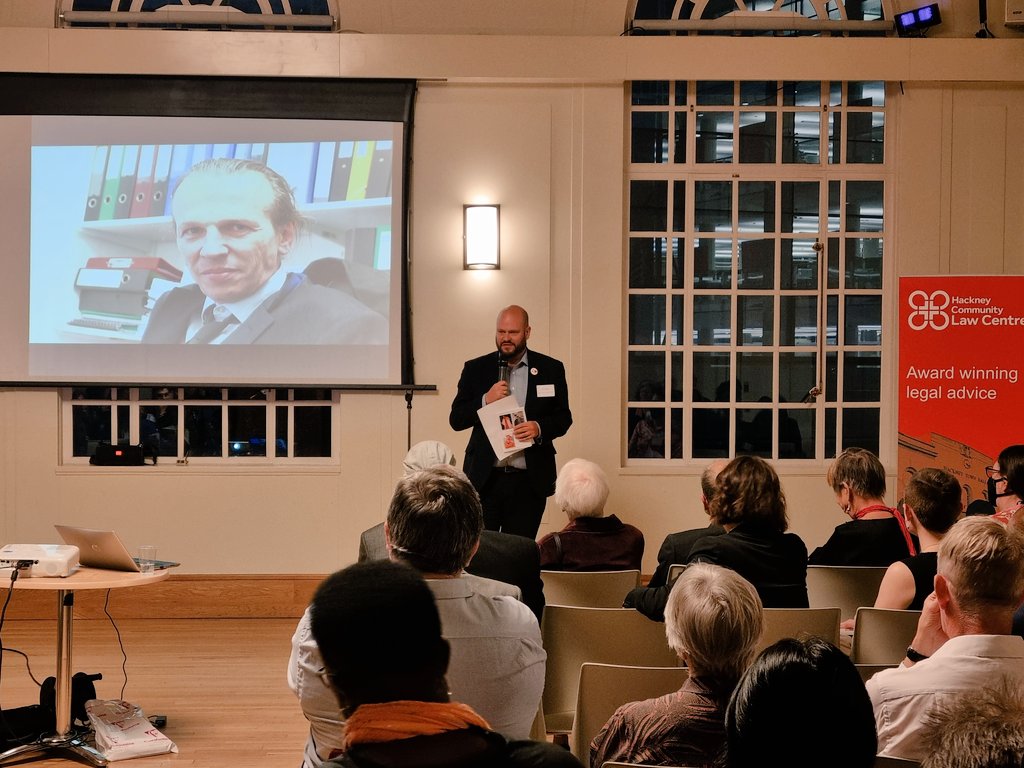 HackneyLawCentr's tweet photo. Thank you to everyone who joined us in Hackney last night to remember @ndphmathews. Wonderful tributes from @mayorofhackney, Nat's family, clients, colleagues, barristers and judges. Nat has left a legacy of love, humanity and compassion that continues to touch &amp; guide us all ❤️ https://t.co/8hvPoR9CX0