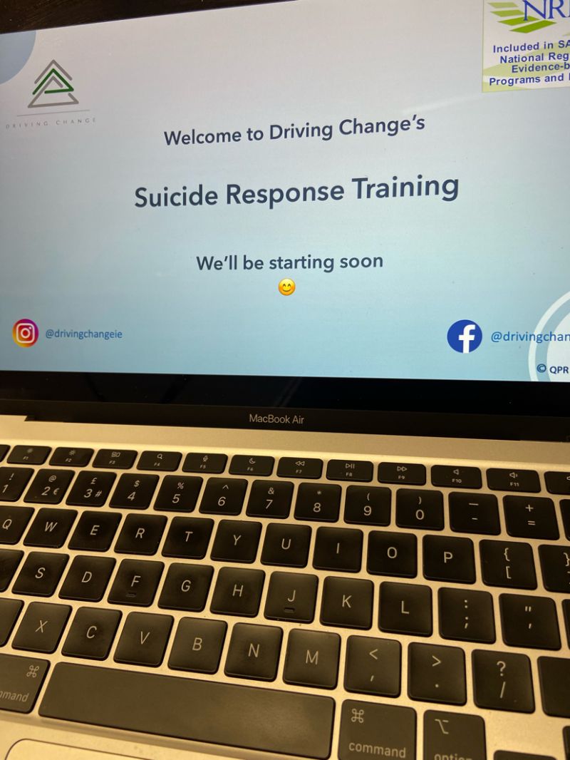 We’re all set to kick off another session of Suicide Response Training with <a href="/Kayla_cooley/">Dr. Kayla Cooley</a>  and <a href="/Caitriona_Mac/">Caitriona Mc Mahon Cooley</a>  and our colleagues in <a href="/SocialCareIre/">Social Care Ireland</a> 

We’ll be talking about a lot of hard things but we’ll be getting a lot of meaningful work done!