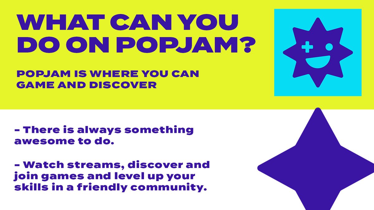 What can you do on PopJam? You can game and discover a community.

#kidtech #saferinternet