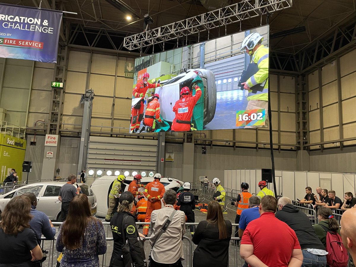 weareapplied's tweet photo. It was good to be back at the @emergencyukshow at the NEC in Birmingham where our clients @RosenbauerUK were showcasing their appliances, equipment and PPE alongside a wide range of exhibitors. #exhibitions #firefighting #emergencyservicesshow #creativedigitalresults https://t.co/ghvdn8xGUn