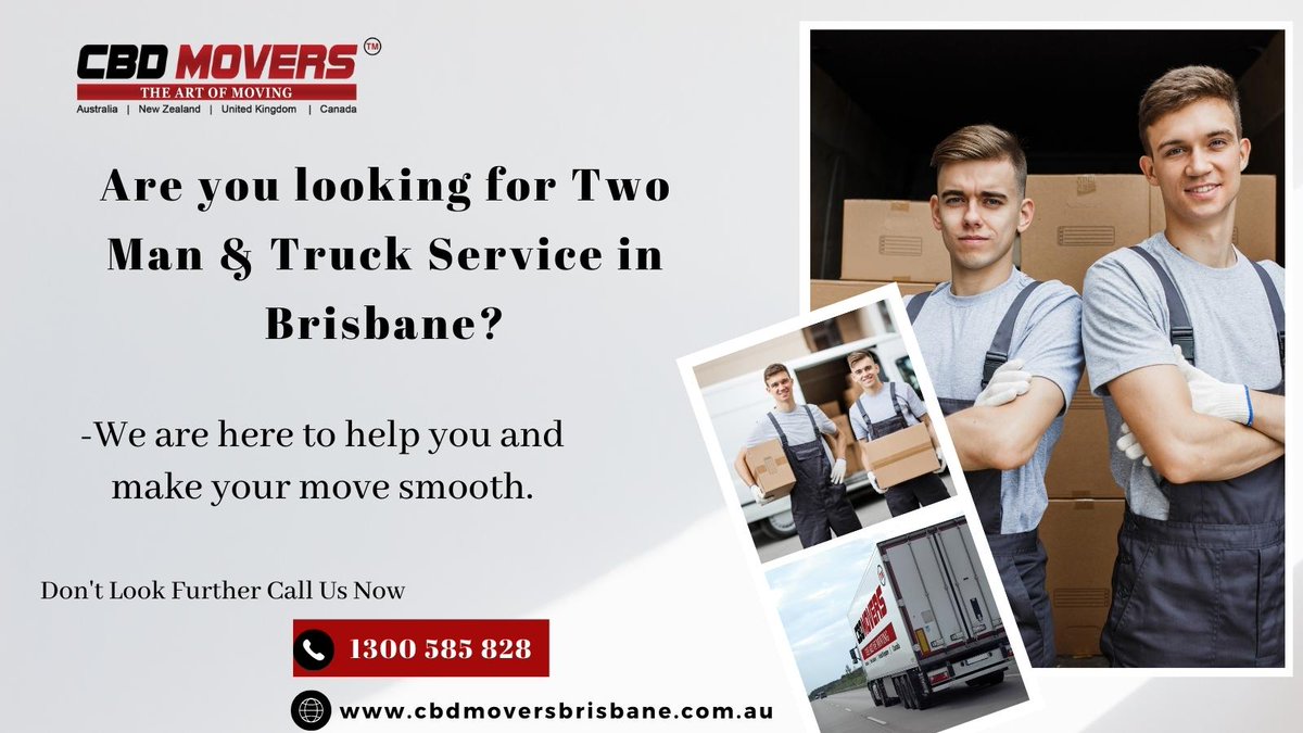 brisbanemovers's tweet photo. Are You Looking For Two Men and Truck Services in Brisbane?
πΉ We are here to help you and make your move
smooth.
πhttps://t.co/sCOwdcxzOm
#removalsbrisbane #2menandatruck #moversbrisbane #houseremovals #furnitureremovalists #interstatemovers #officeremovals #brisbane https://t.co/gscaBJz5QC