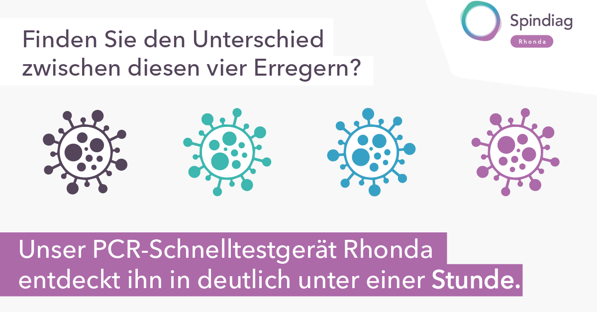 Four with one swab - our new Rhonda Respi PCR rapid test offers healthcare professionals an innovative and easy-to-use point-of-care testing system that can detect SARS-CoV-2, Influenza A/B and the RS-Virus in well under one hour.

#publichealth #pointofcare #testing #covid19
