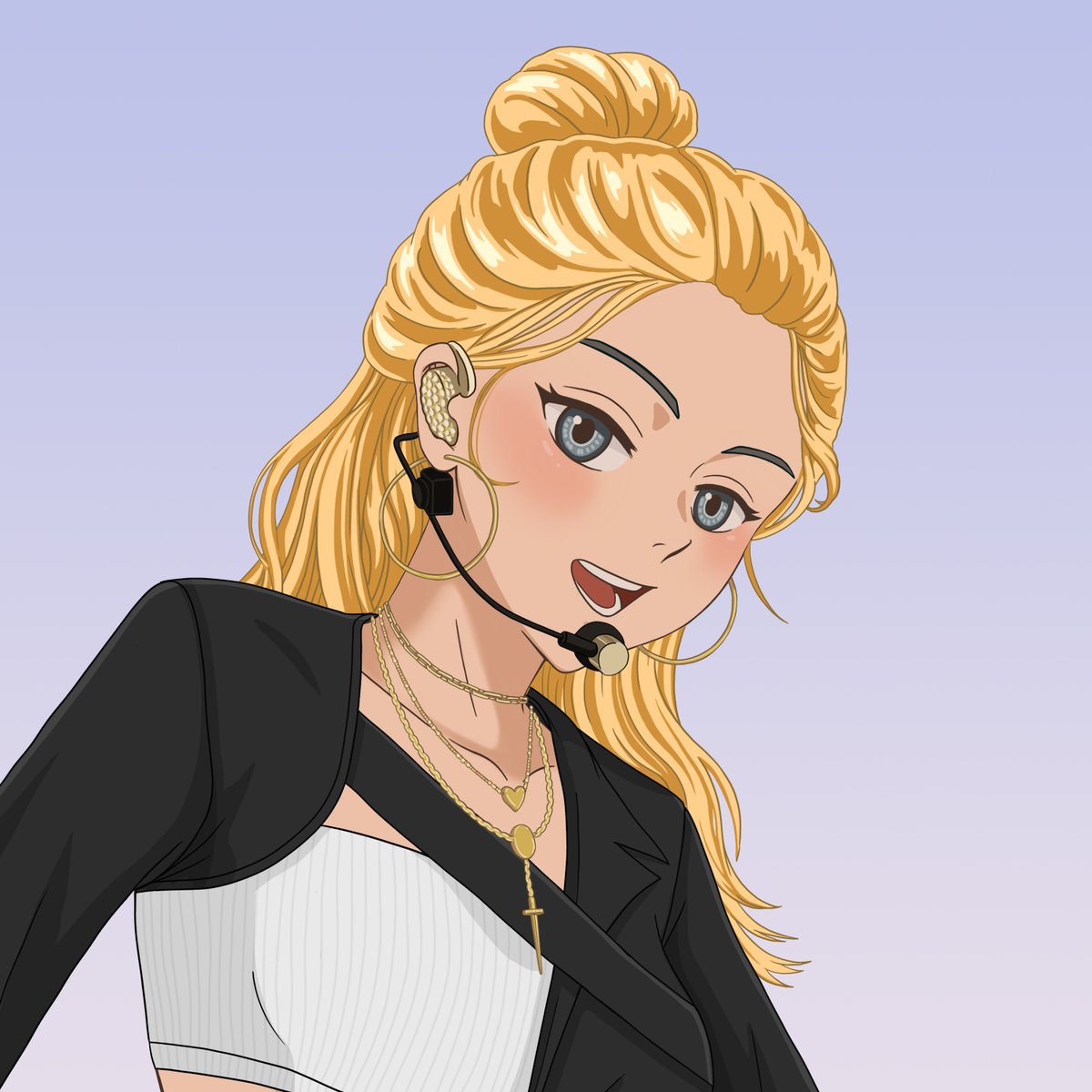 nft_gimme's tweet photo. A peak into a K-Pop star look in our collection! ✨

Can you guess who has rocked this top-bun hair style? 👀

Mega Giveaway:
5x Waitlist &amp; 25x Discord Invites

1️⃣Follow @nft_gimme  
2️⃣RT &amp; Like
3️⃣Tag 3 frens

24 hours ⏰ https://t.co/c6jUVrk0an