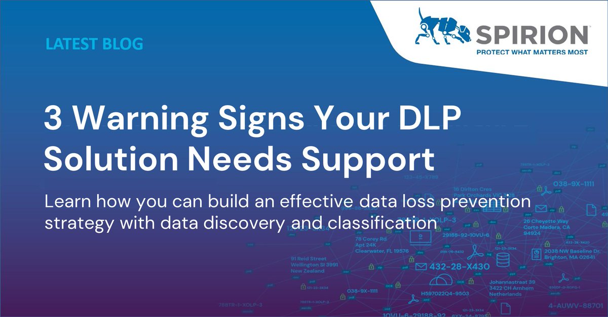 mgkacz's tweet photo. 84% of IT leaders surveyed reported human error as the top cause of data breaches. Don’t let the same happen to you! Watch out for three red flags your #DLP solution may need support in and learn how #datadiscovery &amp; #dataclassification can address them: https://t.co/ACgKrJLmDt https://t.co/pHpgmnd3Qy