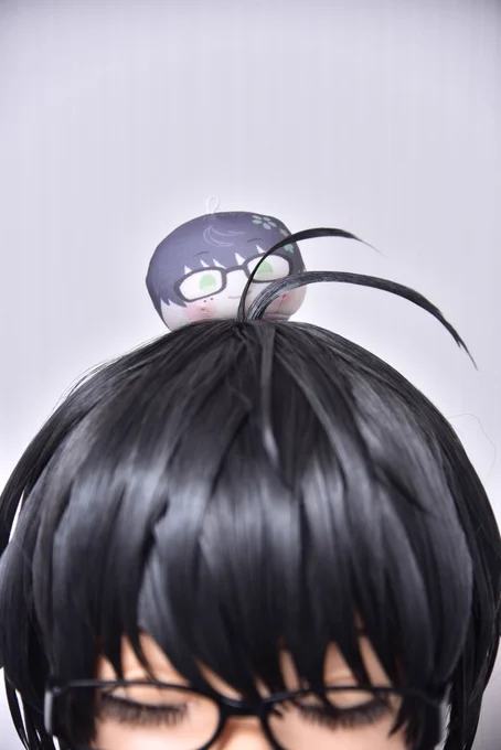 おまんじゅうと一緒 