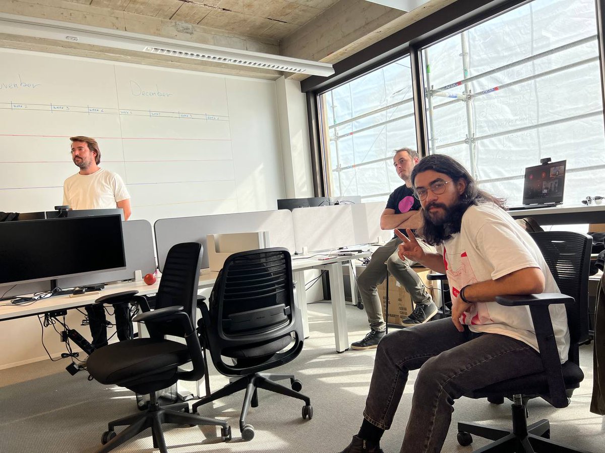 KryptomonTeam's tweet photo. Hey Trainers!
Take a look at some photos from our 2-day Kryptomon workshop in Amsterdam, The Netherlands 🇳🇱 We can't wait to share more details about what's coming for you! 🚀
#Kryptomon |#KryptomonTeam https://t.co/blQDEyUXEp