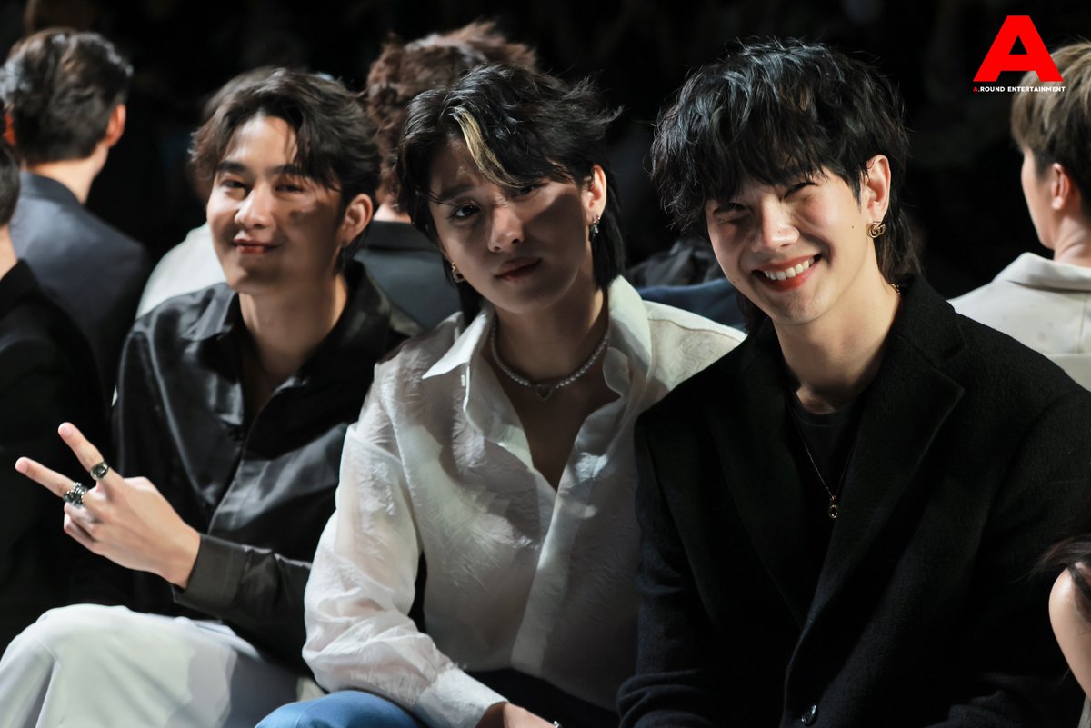 around_ent's tweet image. 3หนุ่ม จากค่าย Be On Cloud “บิว-อัส-เจเจ” ร่วมชมโชว์ #BIFW2022 แบรนด์ VVON SUGUNNASIL 

#BIFW2022xBeOnCloud