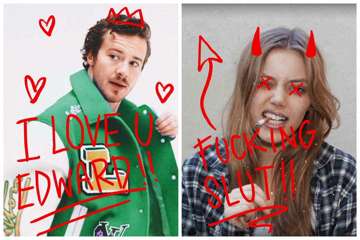 iwasemoonce's tweet photo. #HellCheer AU: Edward Munson ‘the king of Hawkins High’ and Chrissy ‘THE SLUT’ Cunningham https://t.co/ZPXEYkcHzA