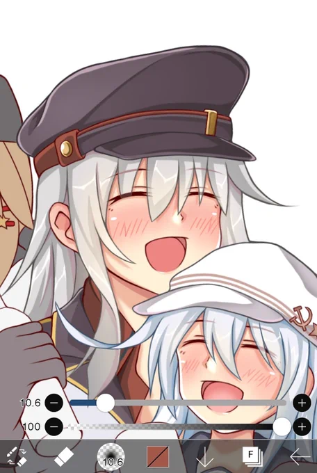 やっぱアニメ塗りて面倒だね まだまだ時間かかりそうだ! 