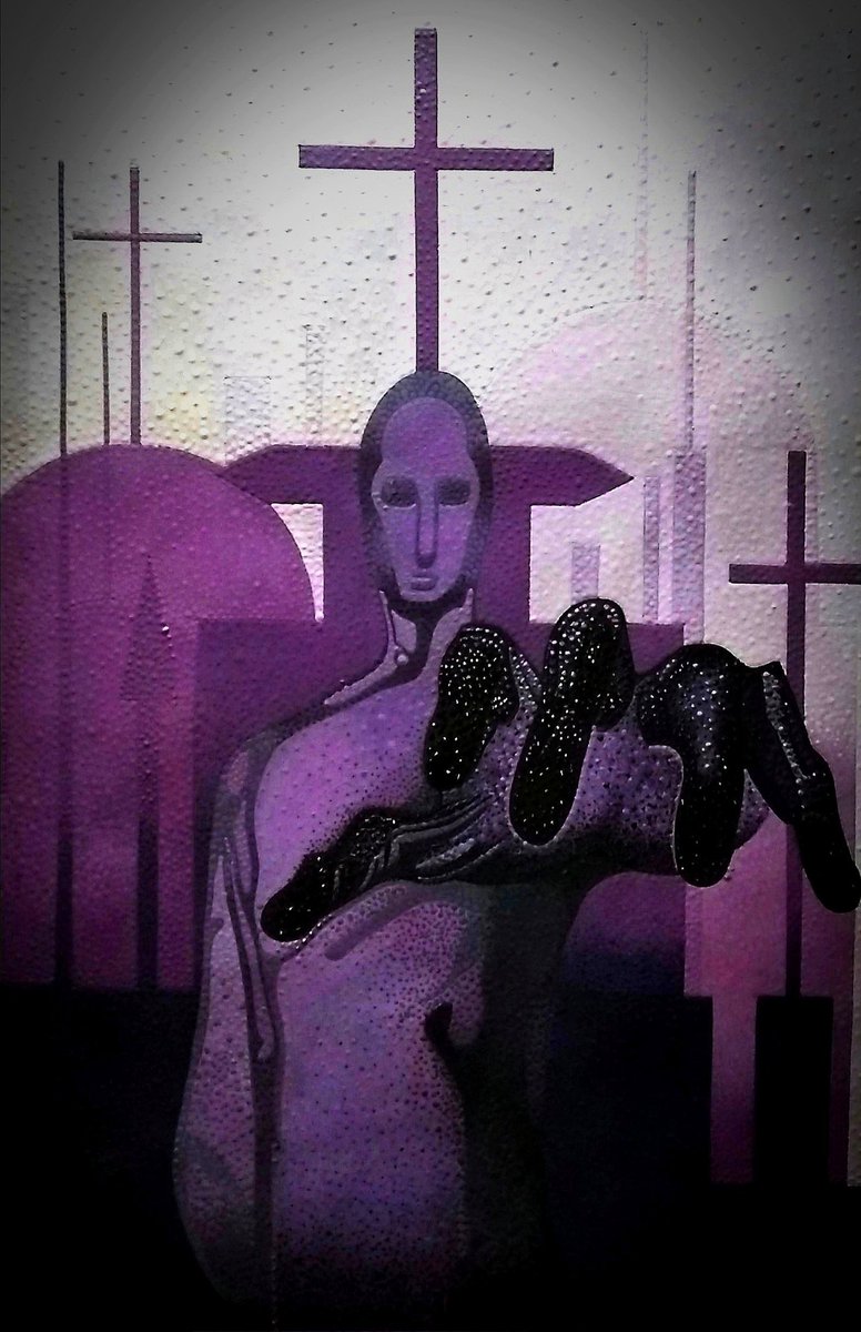 Travail Termine (p.d.a. ).
Auteur:Alain Arias Suárez.
Titre: L'Annonciation...
Technique a: I'huile sur carton.
Dimensions:30 x 42 1/2 cm.
Avant-garde: Eggunnisme.
Art Sacre🙏⚰️☠️💀✍️🖌️🖼️🎨.
Pays:Cuba 🇨🇺🤝❤️🇨🇵.

Sí vous le souhaitez,partagez- le...Nsala Malekum.
Merci.