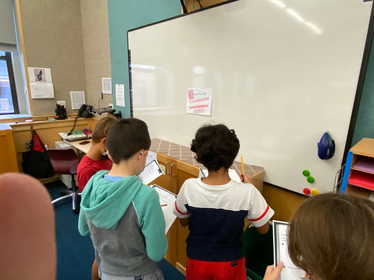CaedmonFourth's tweet photo. Examining all possible arrays of different numbers as an introduction to prime, composite, and square numbers #CaedmonGrade4 #TheCaedmonStory #CaedmonMath https://t.co/NA9hF7RR7i