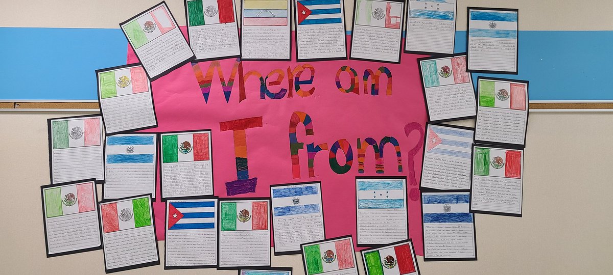 My students worked hard to make this bulletin board. Happy HERITAGE MONTH!!!!!!!!! <a href="/AE_Gators/">Armstrong Elementary</a> @fortbedisd @KnowYourImpact