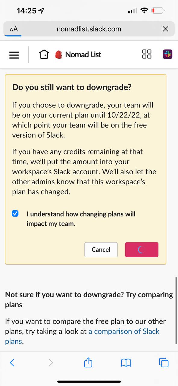 Can't keep paying $120,000/y for ~1,000 active users on Slack when Discord is free  I'll happily pay Slack again when they add community pla