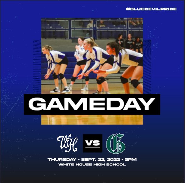 Home game vs Greenbrier tonight! Come out and support your Lady Devils in a district matchup! JV starts at 5 pm and Varsity will follow.