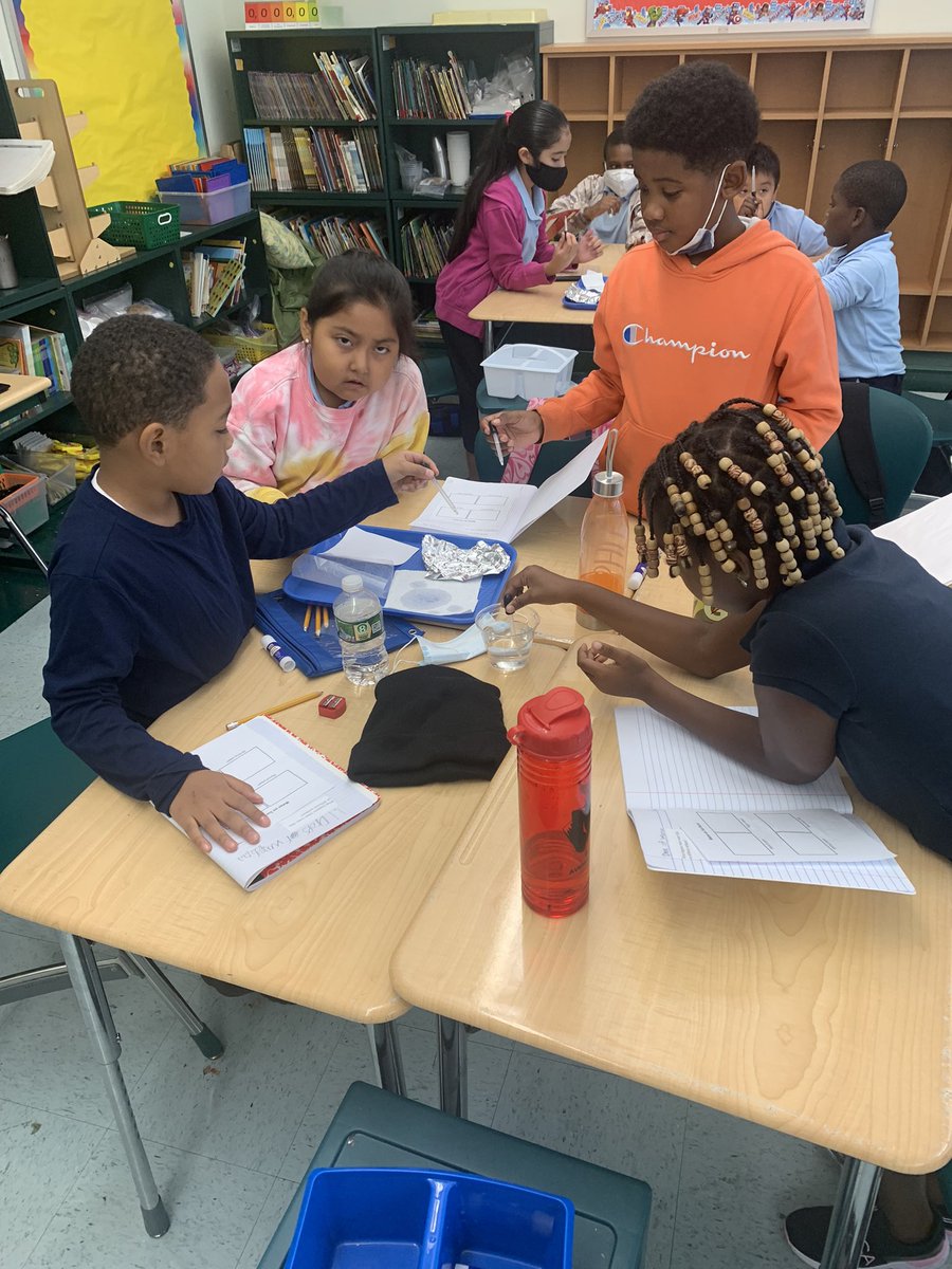 JCurran_PAES's tweet photo. Round 2 of discovering what happens when water falls on different surfaces with our second class of third grade scientists! @PAES231 @UrbanEducator81 @Principal_MH @Gerald_Fitzhugh #parkavestrong #goodtogreat https://t.co/VcYedC1uqy