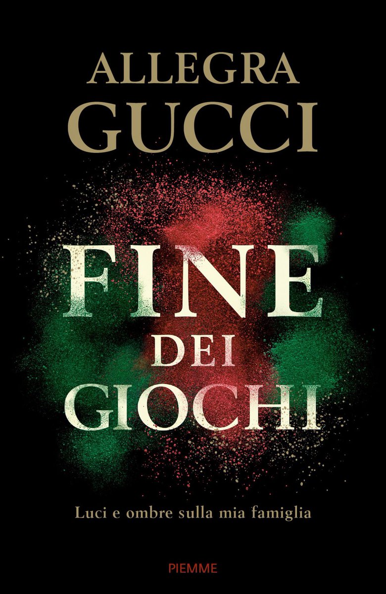 iiclondra's tweet photo. Fine dei giochi
Monday 26 September, 6.30pm
Allegra Gucci presents her book,  in conversation with Francesca Griffiths.
"The time has come to share my words not only with you, dear Papa. There is much to say. My truth, your truth, our truth...." 
🔗https://t.co/qZUf4PoCzz
#Gucci https://t.co/nlLUMwNm7K
