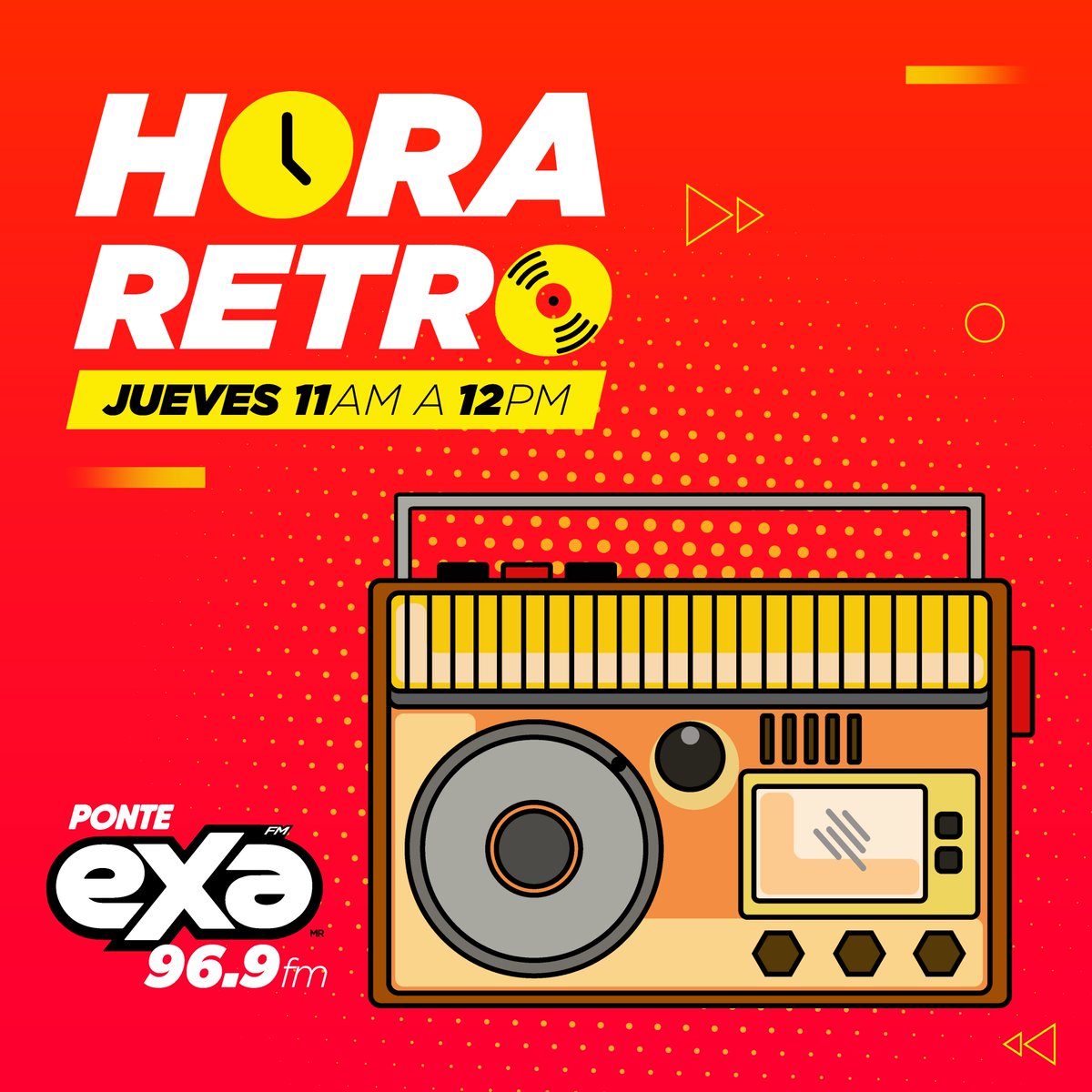exa969fm's tweet photo. ¿Qué quieres escuchar en la #HoraRetro?

Pide tu canción al 📲 829-520-8201 para que disfrutes con nosotros🥰

#Exafm #PonteExa #ExaRD #MadeEnExa https://t.co/cSlfC4V2ZB