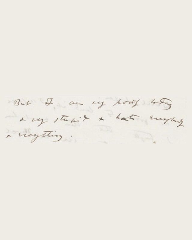#OnThisDay in 1861, Charles Darwin wrote to his friend 'But I am very poorly today and very stupid and hate everybody and everything.' n.pr/3kVZvon