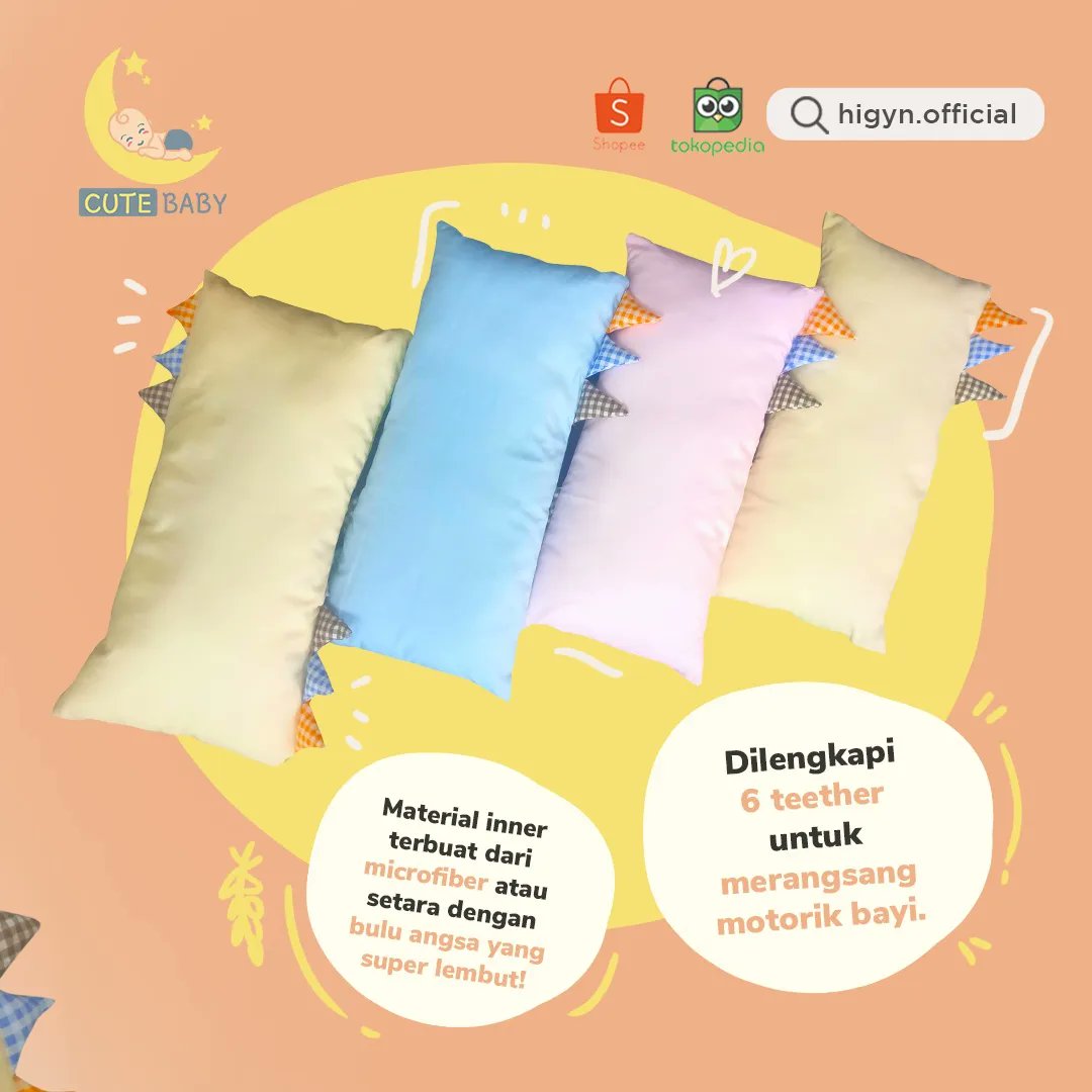 Hi_Gyn's tweet photo. Latih Si Kecil tidur sendiri, gunakan Cute Baby Buddy Pillow untuk membantu menenangkannya, Mommies..

Dengan design yang lucu dan cover mudah dibersihkan serta dicuci #bantalbayi #gulingbayi #buddypillow https://t.co/2vdUCn1psM