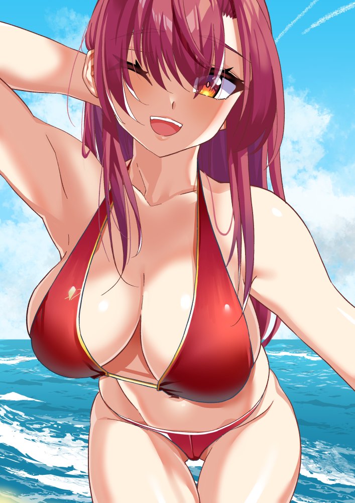 夏の思い出
 #夏が終わりそうだし今年描いた水着絵を貼ろう 