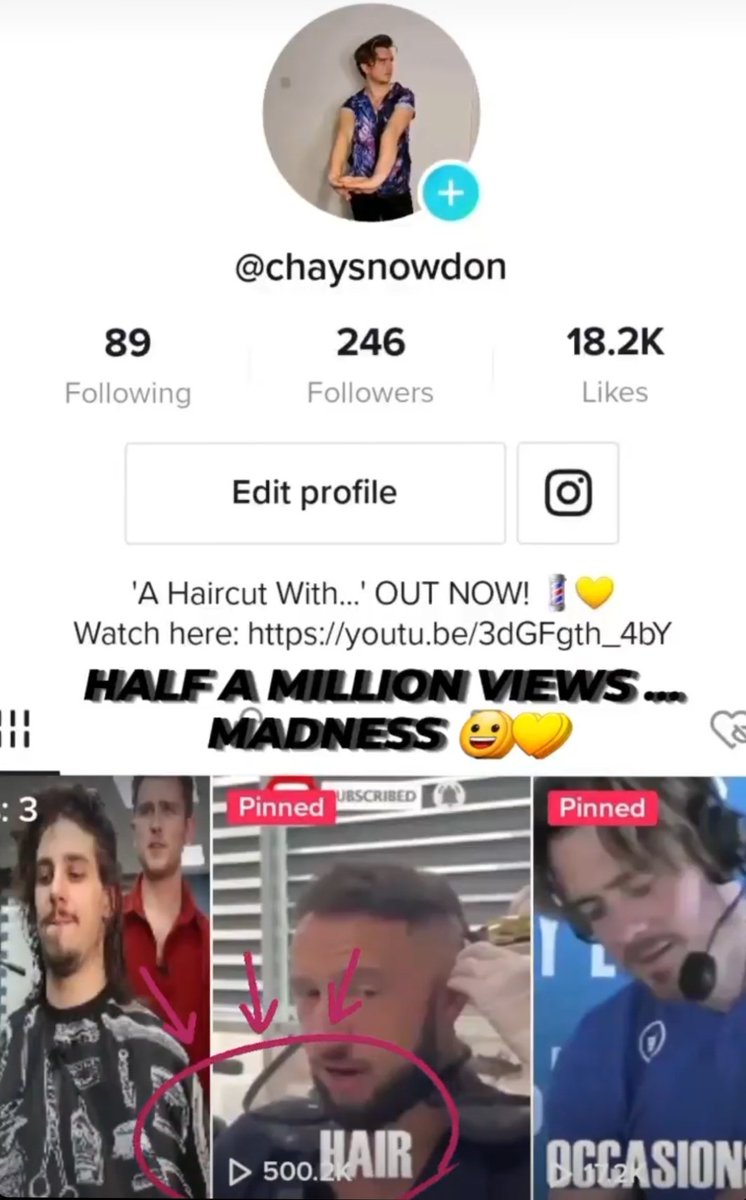 500,000 views... Thanks for blowing this one up on <a href="/tiktok_uk/">TikTok UK</a> 😀💛