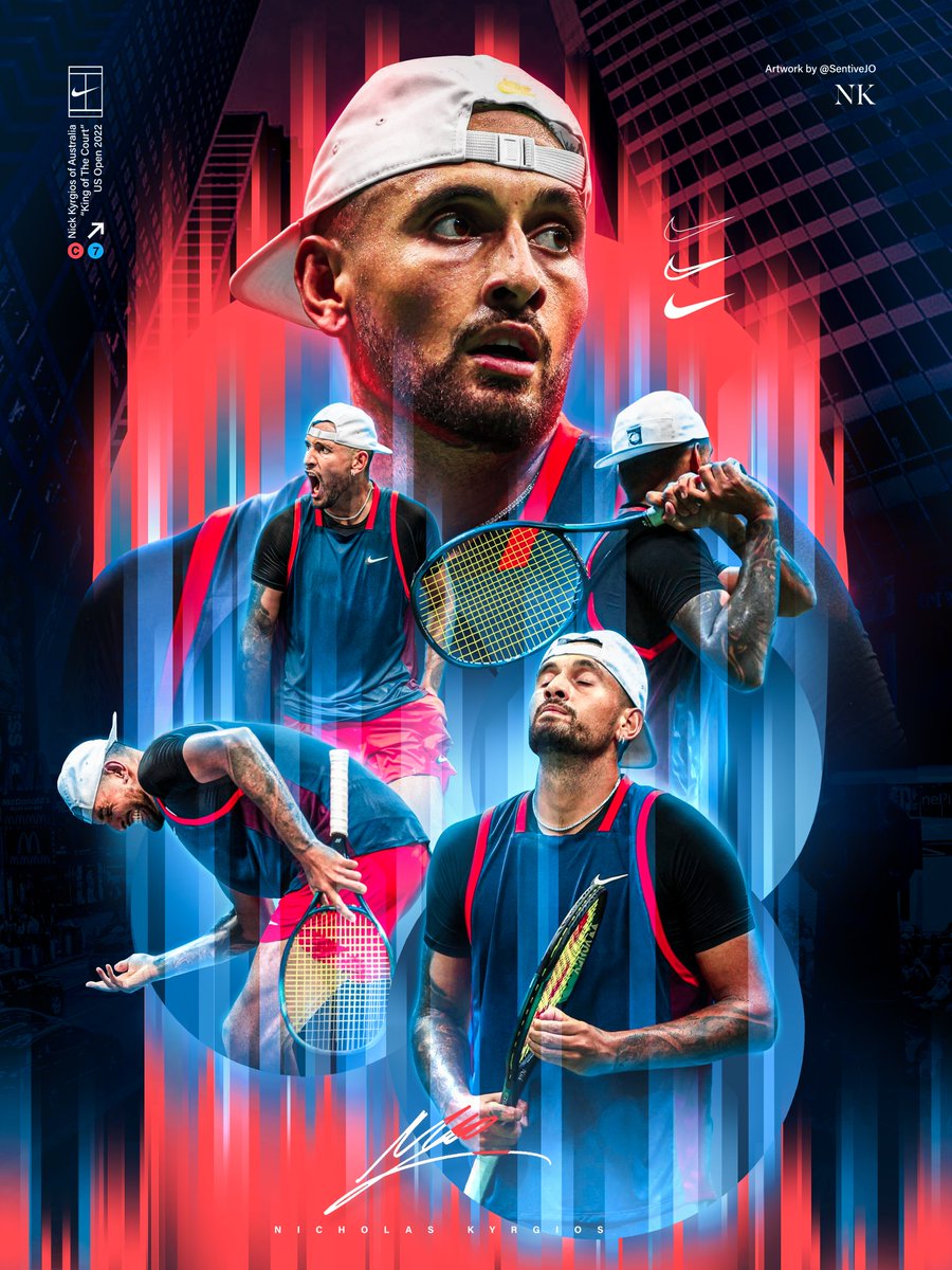 SentiveJ's tweet photo. "NK in NYC" - @NickKyrgios 🏙️

#NickKyrgios #USOpen2022 https://t.co/1au7COAtz2