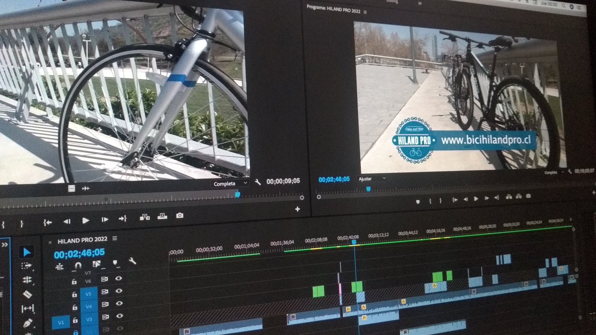 tvmultimedia's tweet photo. Acá estamos trabajando en nuevo material para nuestro canal de Youtube Ruta Cleta.
Nuevo cliente Hilandpro , revisamos tres modelos de bicicletas.  #bici #bicicletas https://t.co/Brmdu9ApRd
