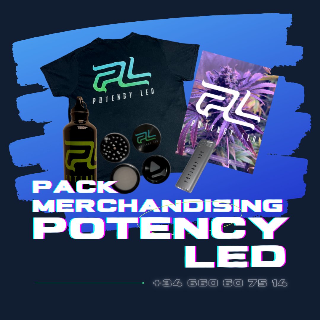 Os traemos una sorpresa para alegraros el Jueves!! 🤗🤩
Ya está disponible nuestro pack de merchandising, el cual se compone de:

- Camiseta
- Mechero
- Grinder
- Botella
- Póster tamaño A3.

¡No te quedes sin tu pack! 👍🏼