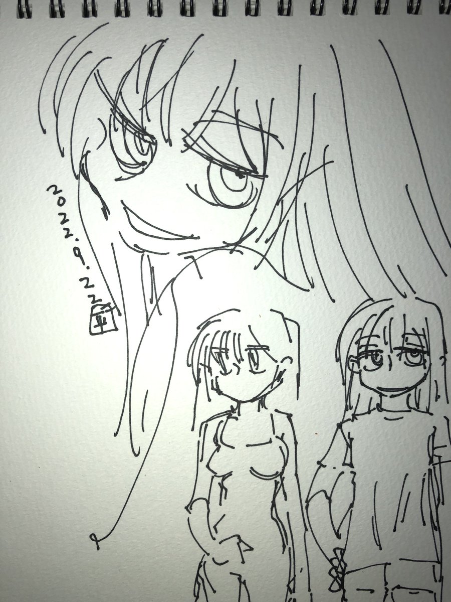ビール飲みながら落書き 