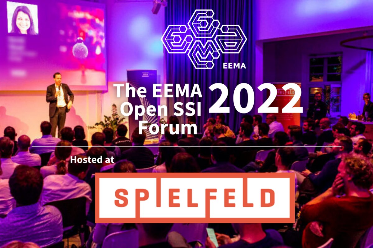 The EEMA Open SSI Forum

🟢 On 17th November we'll have an identity-related event 
🟢A very open type of event – an unconference with a clear European angle. 
🟢The call for topics is open and can be accessed when you book your place.

lnkd.in/d7AswUEa