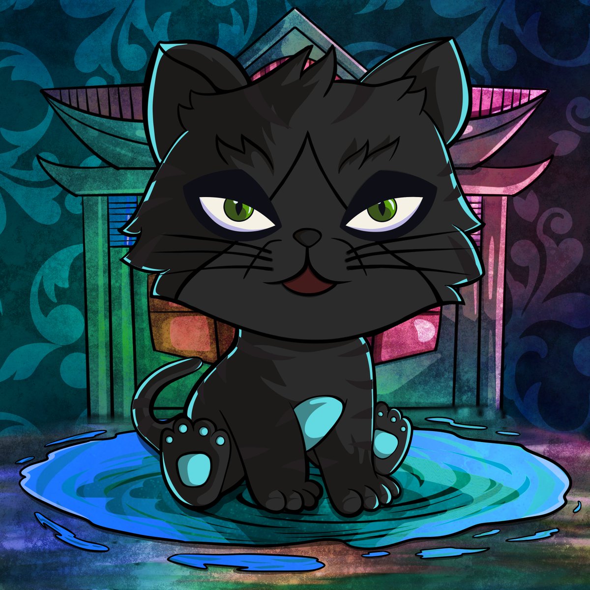 kamakura_nft's tweet photo. Can you pet my pussy? #Solana https://t.co/OvjkyEqkMR