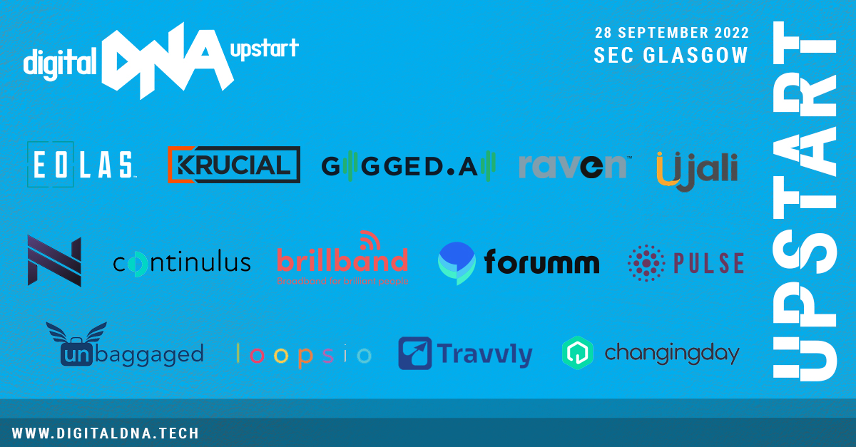 We are thrilled to announce the 14 #startups who will be featuring in our dedicated Startup Village hosted by @iamstartacus at the <a href="/SECGlasgow/">Scottish Event Campus</a> this 28th September! 🎉 🚀

@ChangingdayVR <a href="/ForummOfficial/">Forumm</a> <a href="/brillbandapp/">brillband</a> <a href="/Ravencontrols/">Raven</a> <a href="/continulus/">Continulus</a> <a href="/Gigged_AI/">Gigged AI</a> <a href="/Ujali_/">UJALI LTD</a> <a href="/PulseMarketBuzz/">Pulse Market</a>