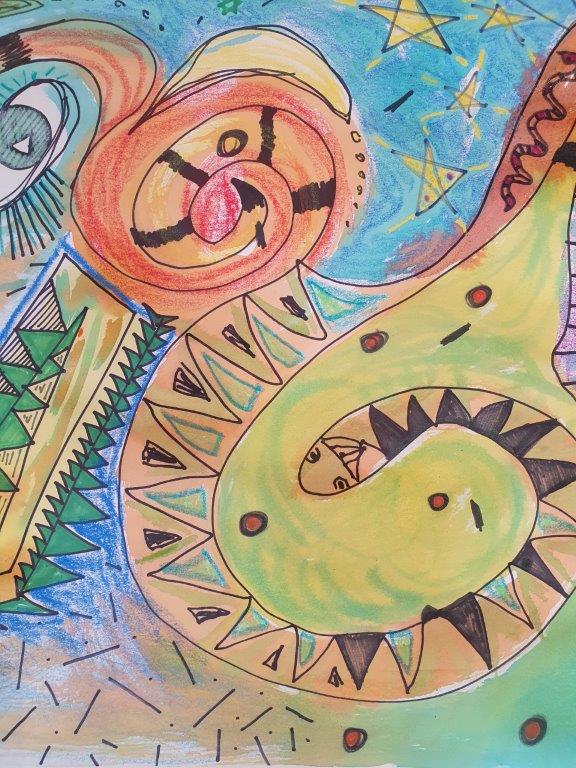 Our art group offers the opportunity to get creative in a supportive atmosphere under the guidance of experienced artists. 
Creativity is a great way to  relax by becoming absorbed in your project. 

Thanks as always to Jess, Lucy &amp; James for leading the group.
#ArtTherapy