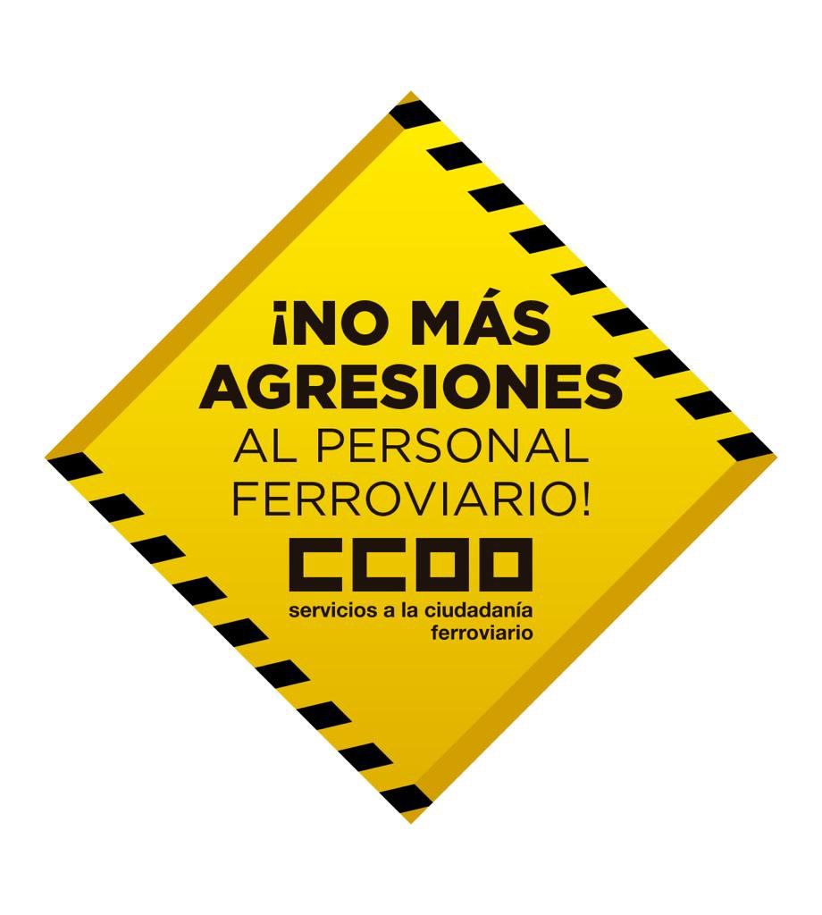 MetroMalagaCCOO's tweet photo. 🛑¡Erradiquemos las agresiones al personal ferroviario!

🛡️ Las empresas deben adoptar medidas de prevención y protección.

🔎 Es imprescindible dar visibilidad a las conductas violentas a las que se enfrentan trabajadoras y trabajadores: este es su testimonio.

#StopAgresiones https://t.co/GLFXHK1qbY