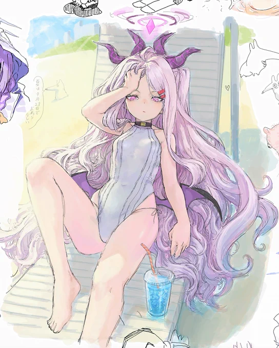 絵チャで描いたヒナちゃん 