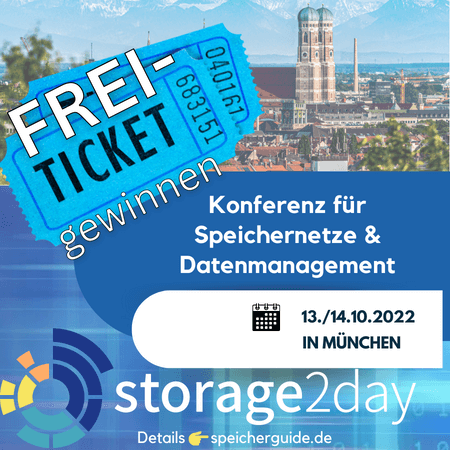 speicherguide's tweet photo. 🚀 Wir verlosen 3 Freikarten zur #storage2day
am 13./14. Okt. 2022 🍀
Details auf @speicherguide
.de👉 https://t.co/BB07zzECFm
Einsendeschluss: Montag, 26.09.22, 8:30 Uhr
#storage #datenmanegement
#storagekonferenz mit @dpunkt_verlag
@IX https://t.co/lNioiWHoTs