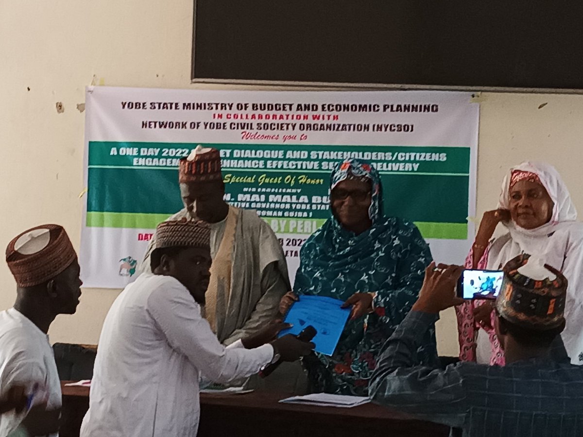 Citizens' need presented to the government of Yobe State <a href="/AdamuHussainiY1/">Amb. Adamu Yunusa</a> <a href="/YobeCSOsNetwork/">Network of Yobe Civil Society Organisations</a> <a href="/gatesfoundation/">Gates Foundation</a> <a href="/E4AMamaYeAfrica/">E4A - MamaYe</a>