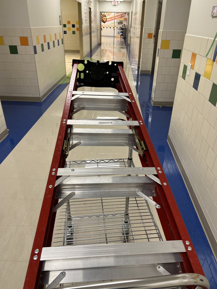 When a Virtual Academy teacher tells you they need faster internet.. you climb that ladder and improvise. Today is going to be a great day!