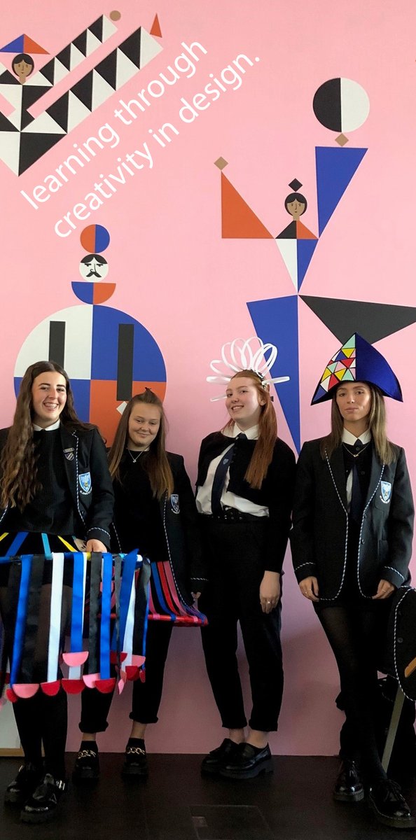 Yesterday our Highers visited Dundee's V&amp;A to explore creativity behind the design process. Thank you to the wonderful Team at the @VandADundee for hosting this learning event. <a href="/StJohnsOfficial/">St John's RC High School</a>