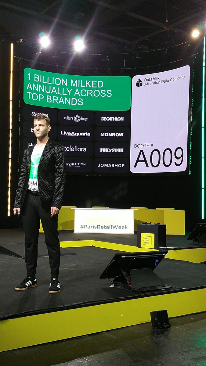 nrfeurope's tweet image. According to Peter SZALONTAY, CEO, DATAMILK, #ecommerce brands don&apos;t use #attentiondata . A Big mistake 👀📈 #ParisRetailWeek