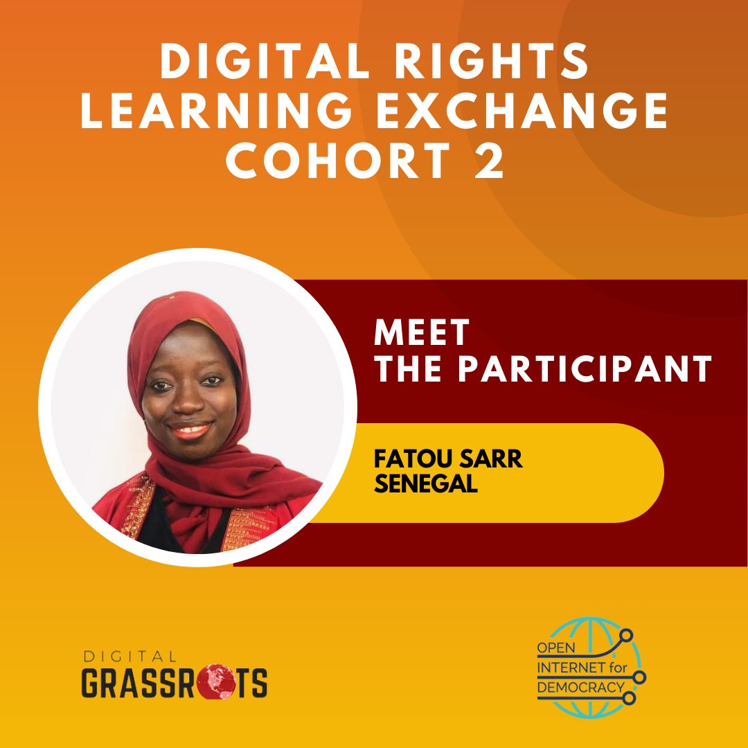 Fatou Sarr <a href="/fatousarr52/">fatou sarr</a> is a Senegalese activist working in the field of education and Internet Governance and currently doing a Master's in energy and green hydrogen technology and climate change. Fatou is also a co-founder of the online platform “Opportunities Path to Success”.