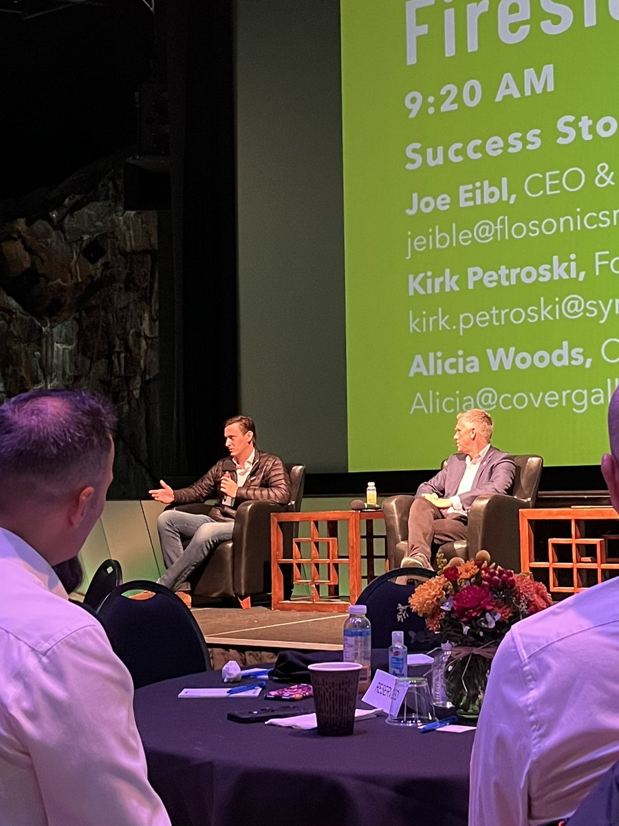 Inspiration from opening speakers at inaugural @noa_angels #VentureNorth conference - we’re proud to support today’s event!  Miigwech Gimaa Nootchtai <a href="/AtikamekshengA/">Atikameksheng Anishnawbek</a> for your powerful words. <a href="/ResourcefulCity/">Resourceful City Sudbury</a>