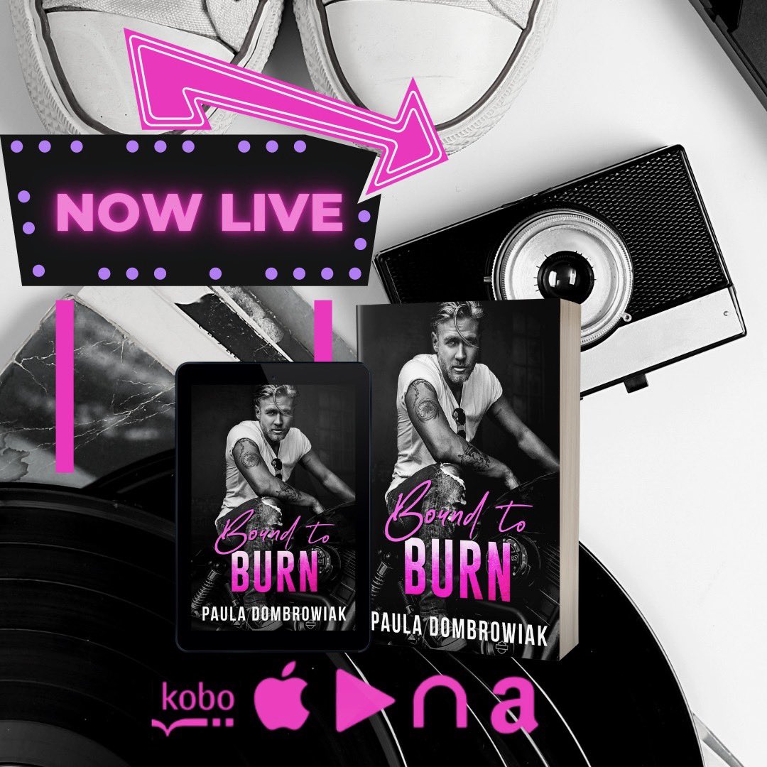 Bound to Burn is live.
Available on Apple, Amazon, Kobo, BN, Google Play
📸 Age Gap
📸 Grumpy Sunshine
📸 Workplace Romance
📸 Sassy Photographer
📸 Former Musician
📸 Steamy Romnance
Books2Read.com/BoundToBurn