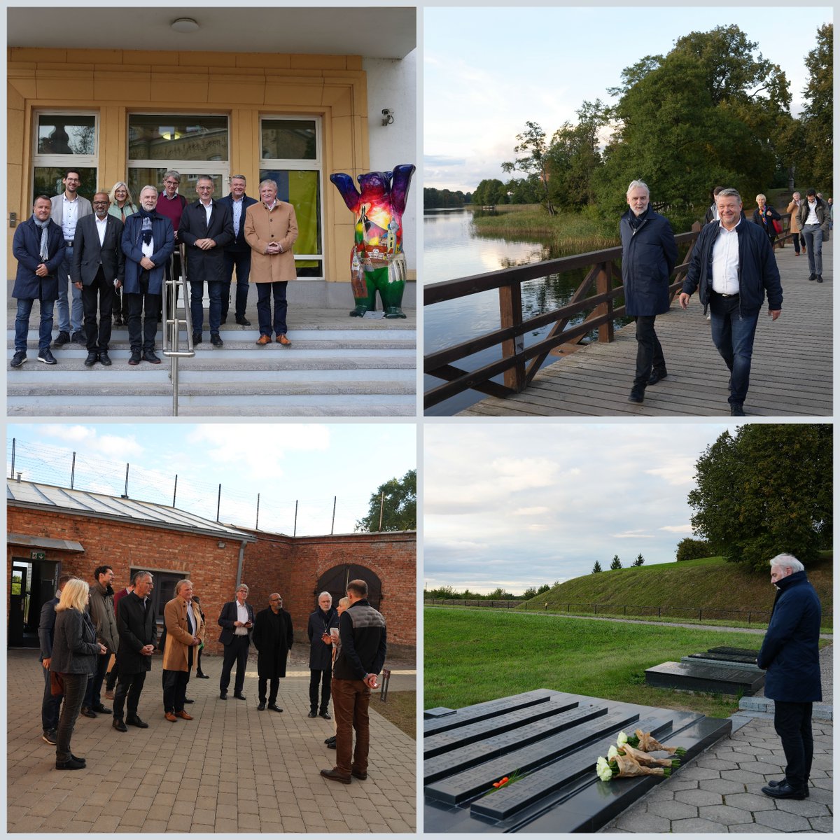 Kulturstaatssekretär Prof. Dr. Jürgen Hardeck war diese Woche mit dem Kulturausschuss auf der Informationsfahrt in Litauen. 📷 Landtag Rheinland-Pfalz #Litauen #Kultur #rlp